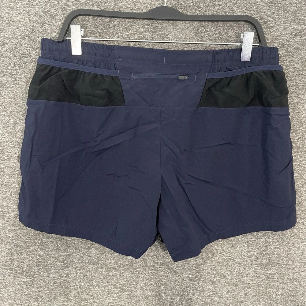 Icebreaker Cool-Lite Shorts Mens Large Blue Lined 5